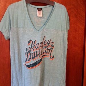 Womens Harley Davidson tee. Super soft. Large.